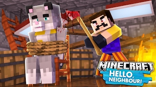 DID HELLO NEIGHBOUR KIDNAP DONUTS EX  GIRLFRIEND  Donut the Dog Minecraft Roleplay [upl. by Nered]