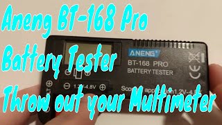 Aneng BT168 Pro Review The easy way to test batteries [upl. by Jo-Ann]