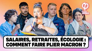 Salaires retraites écologie  comment faire plier Macron  Fête de lHumanité 2024 [upl. by Enail894]