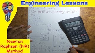 Newton RaphsonNR method Numerical Special Complex Variables and Numerical Methods [upl. by Ecertap679]