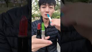 Jelly lipstick of various colors for everyone to choose from ♥️♥️ funny iceboy youtubeshorts [upl. by Happ]