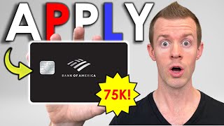 WATCH ME APPLY 75K Bank of America Premium Rewards ELITE [upl. by Aihsenyt538]