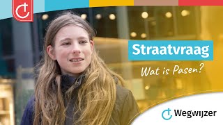 Wat is Pasen  Straatvraag [upl. by Norreg]