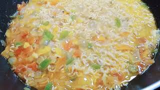 Maggi Recipe  Ghar me restaurant jaisa maggi banaye veg meggi  Naina kitchen [upl. by Nareht718]