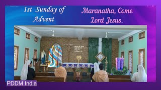 In the presence of the Divine Master on First Sunday of Advent [upl. by Alick]