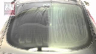 Autoglym Professional Glass Polish Cleaning Demonstration [upl. by Aiuqcaj]