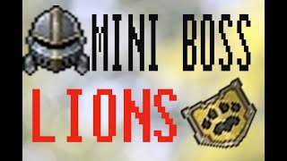 Tibia Falcon Mini Boss  LION ITEM FOR FREE [upl. by Dlarej]