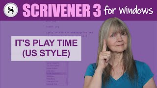 Scrivener 3 for Windows Stage Play US Template [upl. by Julienne]