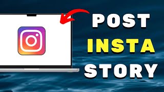 How To Post Instagram Story From LaptopPC EASY METHOD [upl. by Gurias]