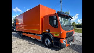 Volvo FE320 18tonne Boxvan For Sale Super low mileage [upl. by Adias]