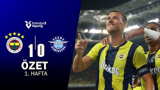 Fenerbahçe 10 Adana Demirspor Maç Özeti [upl. by Kin]