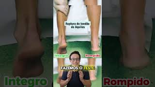 Ruptura do Tendão de Aquiles😱🦵 medico medicina curiosidades curiosidademedicina enfermeira [upl. by Tegirb]