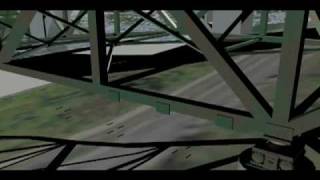 35W Bridge Collapse Visualization [upl. by Piggy]