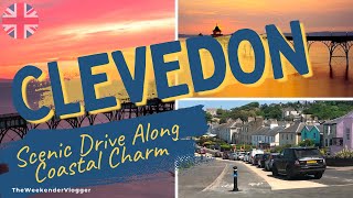 Cruising through Clevedon UK A Scenic Drive Along Coastal Charm [upl. by Grigson102]