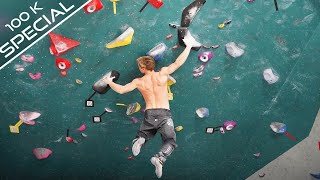 100 Boulders in One Session  100K subs special [upl. by Anaer]