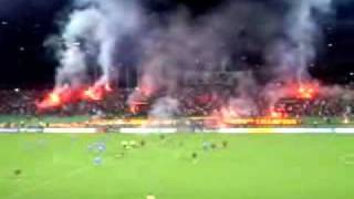 FK Sarajevo  NK Zeljeznicar 21 Kosevo gori nakon gola [upl. by Aicital]