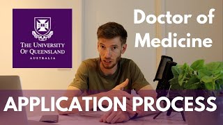 HOW TO APPLY TO UQ DOCTOR OF MEDICINE  University of Queensland  Medical School [upl. by Ayram]