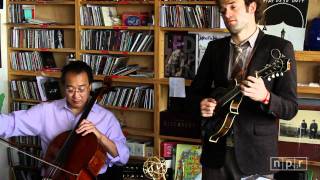 YoYo Ma Edgar Meyer Chris Thile And Stuart Duncan NPR Music Tiny Desk Concert [upl. by Tserrof]