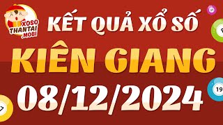 Xổ số Kiên Giang ngày 8 tháng 12  XSKG 812  XS Kiên Giang  Xổ số kiến thiết Kiên Giang hôm nay [upl. by Dekow]