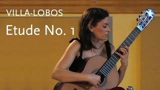 Etude No 1 • VillaLobos • Ana Vidović [upl. by Swerdna]