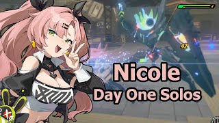 ZZZ Nicole Solo First Combat Commission and First Story BossDullahan PS5 Gameplay [upl. by Einohtna519]