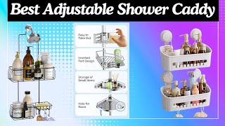 Best 5 Adjustable Shower Caddy 2024 Top Best 5 Adjustable Shower Caddy review Buying Guide [upl. by Suirtimed392]