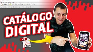 Como fazer um Catálogo Digital FACILMENTE em PDF 3 passos [upl. by Yort]