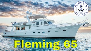 Fleming 65 Luxury Trawler Yacht  2023 Ft Lauderdale International Boat Show [upl. by Lia222]