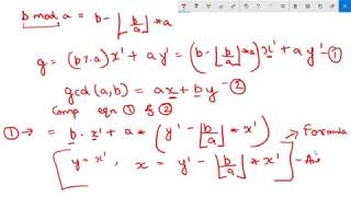 Extended Euclidean Algorithm in C [upl. by Paz892]