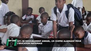 Reportage Gabon  35 de redoublement annuel un chiffre alarmant pour l’Education nationale [upl. by Goldsmith]