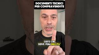 DOCUMENTI ESSENZIALI per compravendita immobiliare senza fregature [upl. by Yuri]