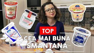 TU ȘTII CE MĂNÂNCI  Cea mai bună SMÂNTÂNĂ din SUPERMARKET  Food Test [upl. by Powder]