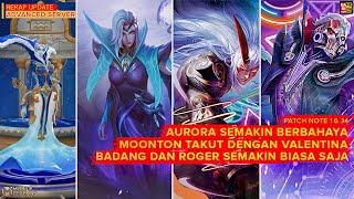 PATCH NOTE ML  PATCH NOTE ML TERBARU 2021  PATCH NOTE ML TERBARU  MOBILE LEGEND NEW UPDATE 2021 [upl. by Moser]