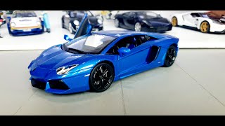 Unboxing 118 Lamborghini Aventador made by Maisto Unboxing [upl. by Gaul268]