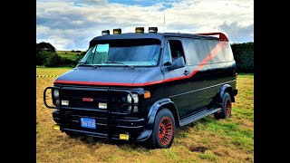 The A Team Van at the 2022 Dukes Fest UK [upl. by Enneles]