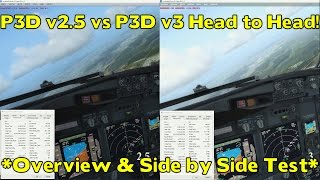 P3Dv25 vs P3Dv3 Face Off  First Look Overview amp Side by Side Benchmark [upl. by Weintrob]