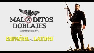 Doblaje de quotMalditos Bastardosquot en Español y Latino [upl. by Ginsburg]