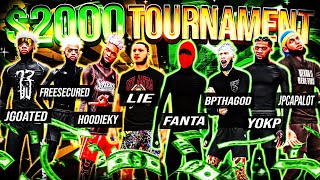 Every COMP PLAYER Played In The First 2000 NBA2K24 Tournament amp It Was Amazing FtFanta Lie amp More [upl. by Nyleek943]