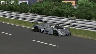 rFactor  MercedesSauber C9 Group C 1989  Le Mans [upl. by Noami]