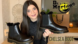 Dr Martens Review 2976 Leonore Faux Fur Lined Chelsea Boots [upl. by Kenti154]