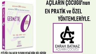 ÜÇGENDE ALAN 1 KAREKÖK YAYINLARI GEOMETRİ SIFIR SORU BANKASI [upl. by Jezebel]