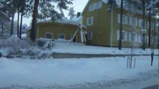 Luleå Sweden during December  A Bus Ride  Part1 [upl. by Dayna]