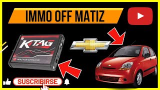 CÓMO ELIMINARLE EL INMOVILIZADOR A UN MATIZ CLONAR IMMO OFF [upl. by Elreath113]