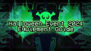 vesteria halloween event 2024 equipment guide [upl. by Nacim]