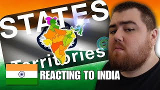 Reacting To The States  Territories of India EXPLAINED Geography Now  India Reaction 🇮🇳 india [upl. by Enej]