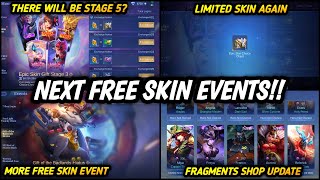 NEW NEXT FREE SKIN EVENT  FRAGMENT SHOP UPDATE  S34 REWARDS  MLBB [upl. by Cantu277]