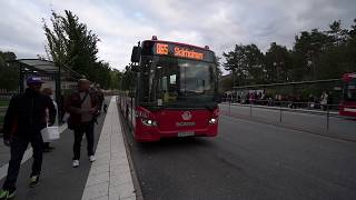 Sweden Stockholm ride with bus No 865 from Haninge Centrum to Huddinge sjukhus [upl. by Heywood]