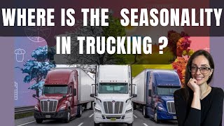 Trucking and Freight Market November 21 2024 Where Did Trucking Seasonality Go [upl. by Thaxter]