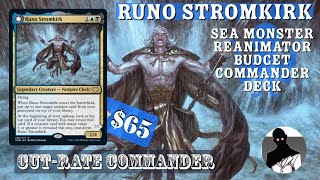 Runo Stromkirk  Sea Monster Reanimator  Commander  EDH  Budget  CutRate Commander [upl. by Torruella]