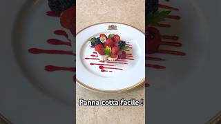 Panna Cotta facile  Dessert Italien Gourmand et Délicieux [upl. by Atinele]